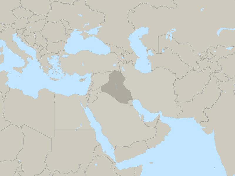 Map of Iraq