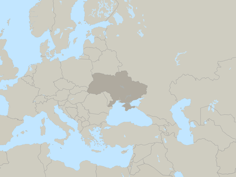 map of Ukraine