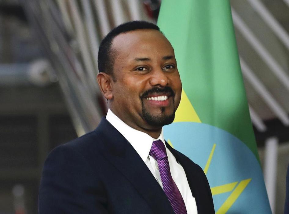 档案照片：埃塞俄比亚总理艾哈迈德，2019年诺贝尔和平奖得主，2019年10月11日星期五。