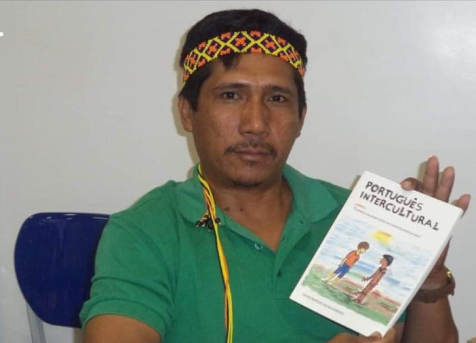 Zezico Guajajara era professor e diretor da escola indígena da aldeia Zutiwa, na TI Arariboia.