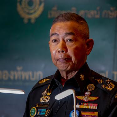 Thailand Army Chief General Apirat Kongsompong speaks during a press briefing in Bangkok, Thailand, February 11, 2020.