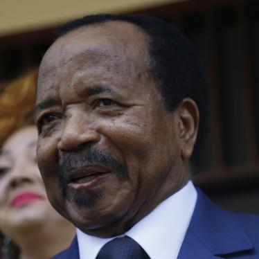 A picture showing Cameroon President Paul Biya who recently gave directives to improve oversight and investigate misappropriation of Covid-19 funding.