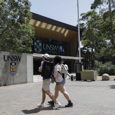 澳洲新南威爾士大學悉尼校區，2020年12月1日。