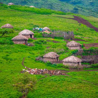 Maasai village in the Ngorongoro Conservation Area, Tanzania, February 8, 2022. 