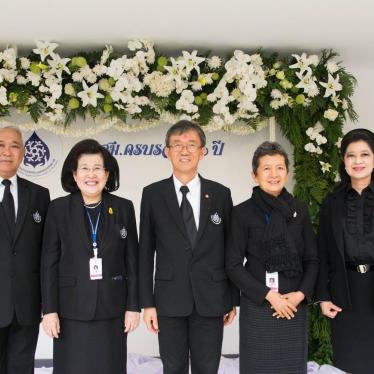 Members of Thailand’s National Human Rights Commission.