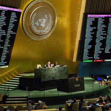 The UN General Assembly votes on the Syria Investigative Mechanism resolution