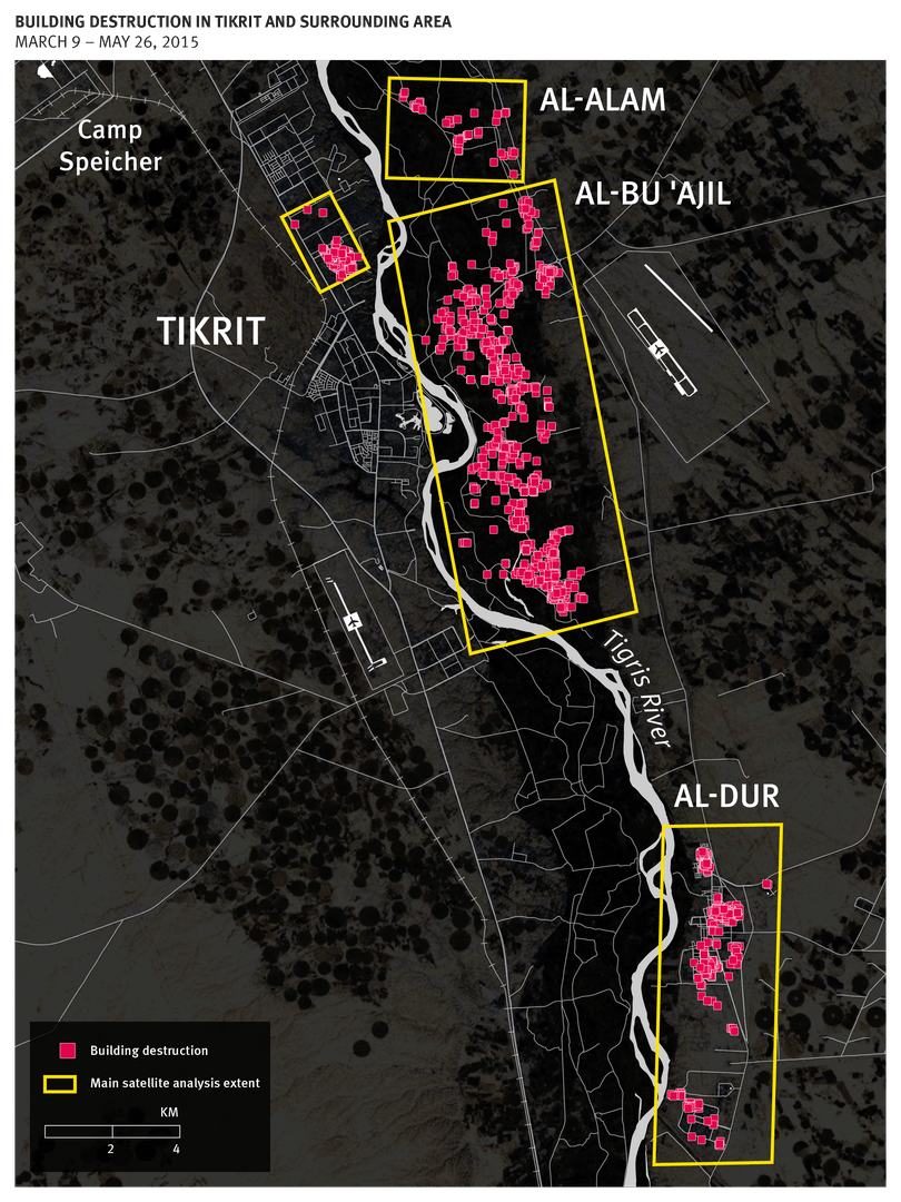 tikrit damage overview