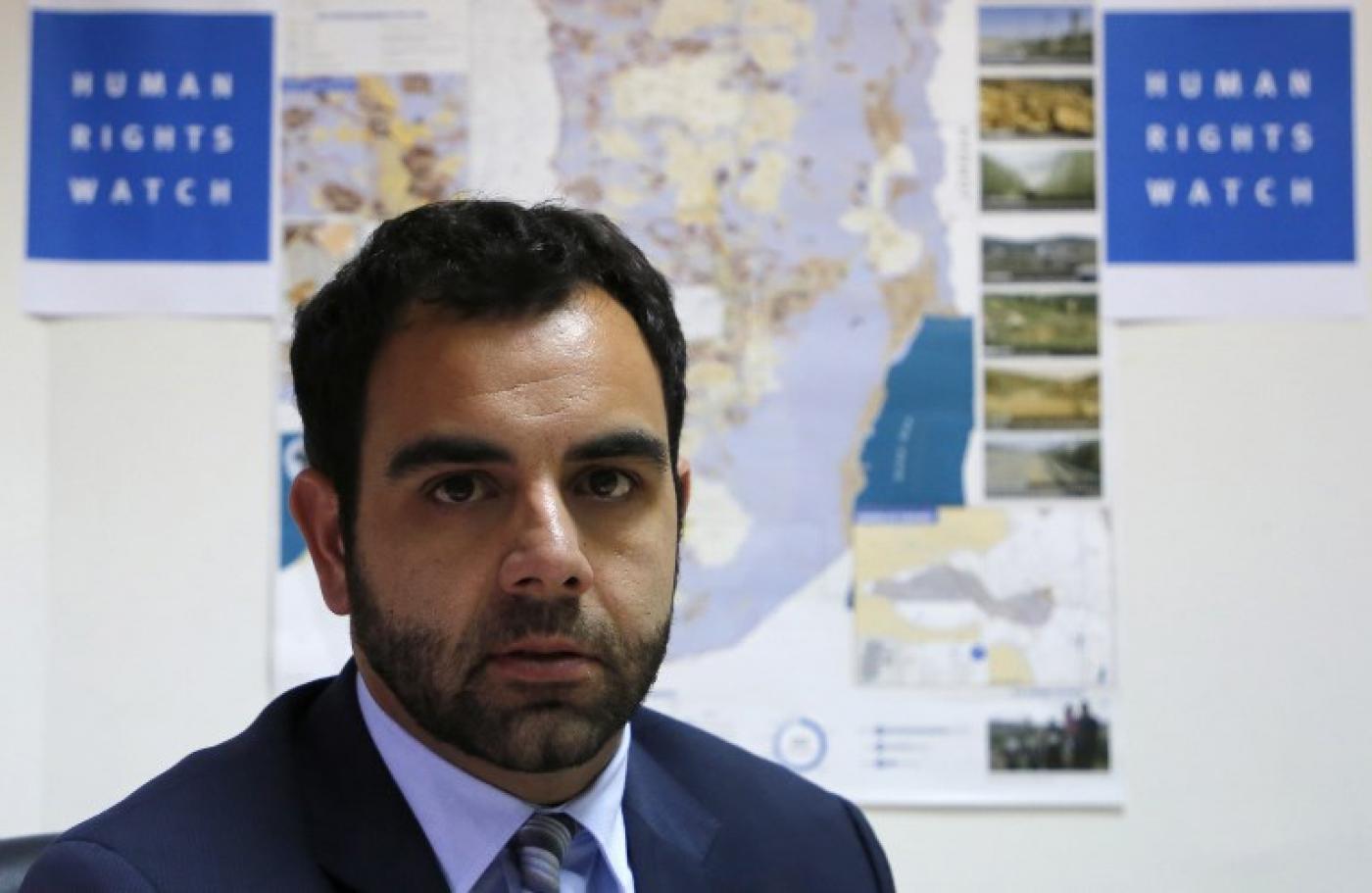 Omar Shakir, le directeur de Human Rights Watch pour Israël et la Palestine, photographié à Ramallah en Cisjordanie, en mai 2018.