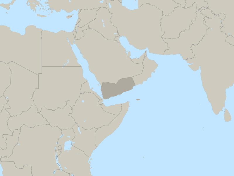 map of Yemen