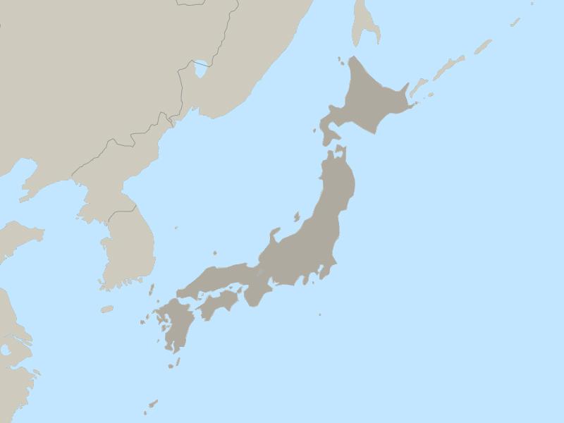 map of Japan