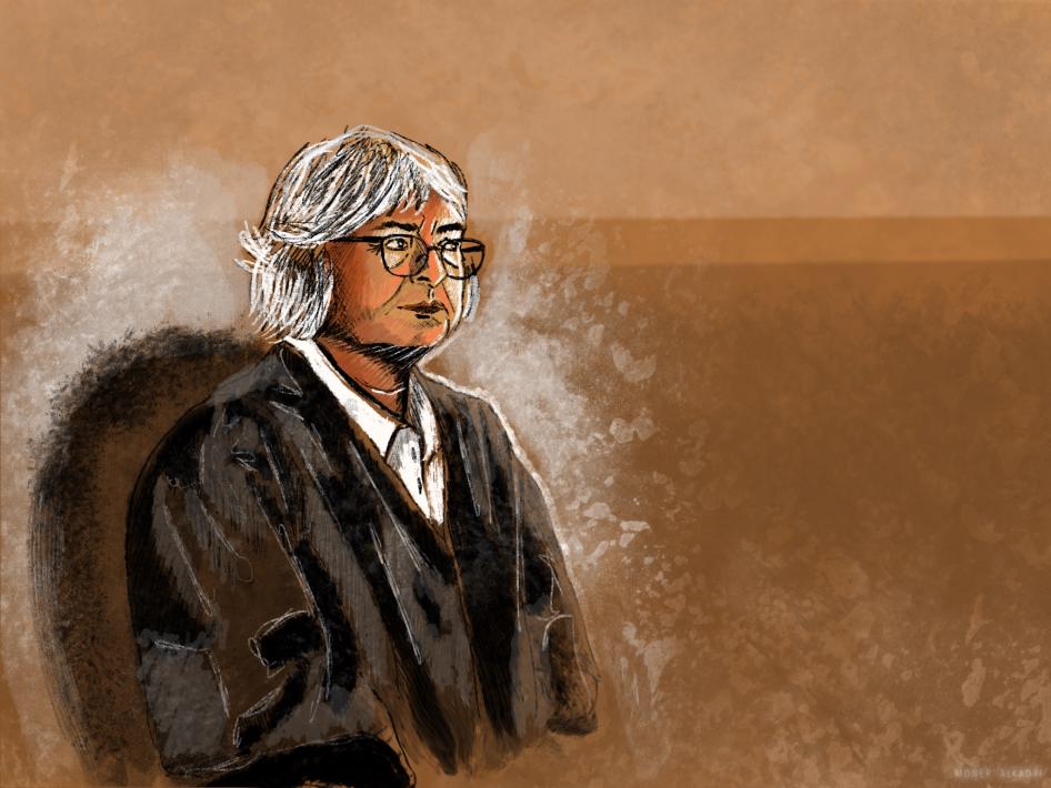 Illustration of a judge 