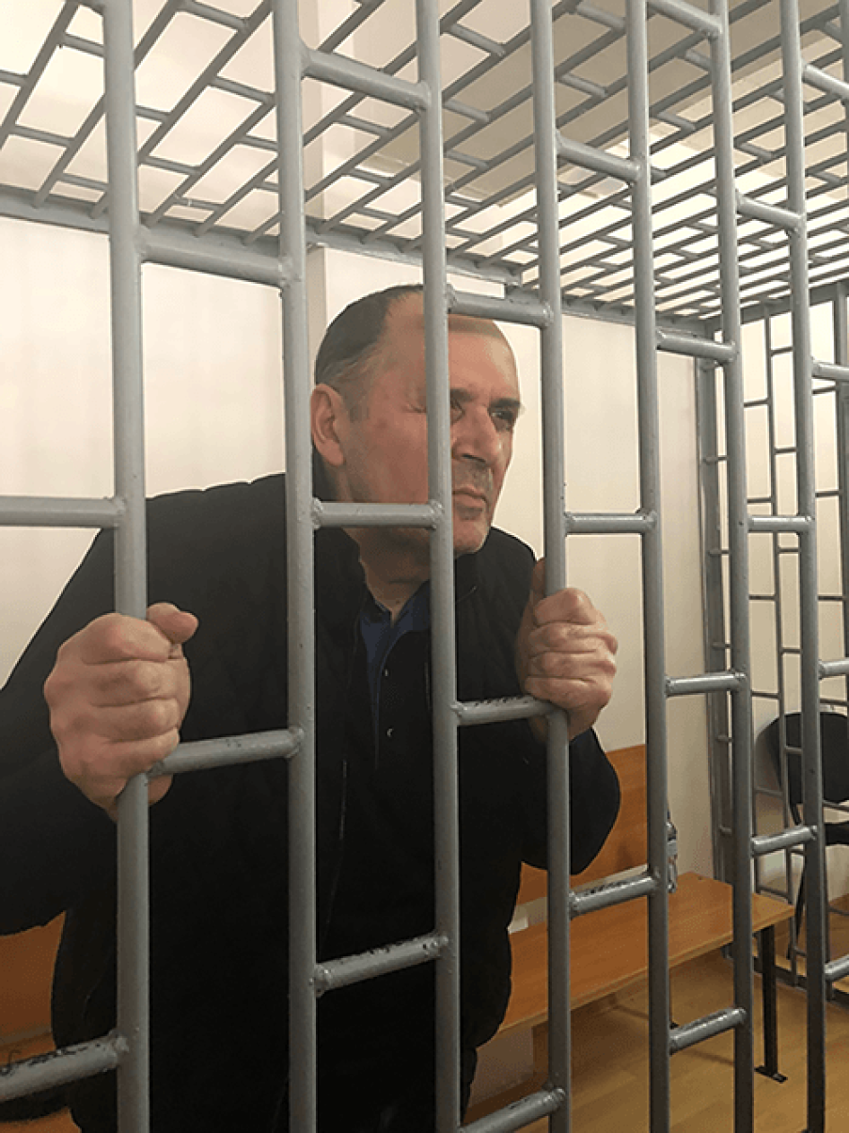 Оюб Титиев в Верховном Суде Чеченской Республики 4 мая 2018 г.