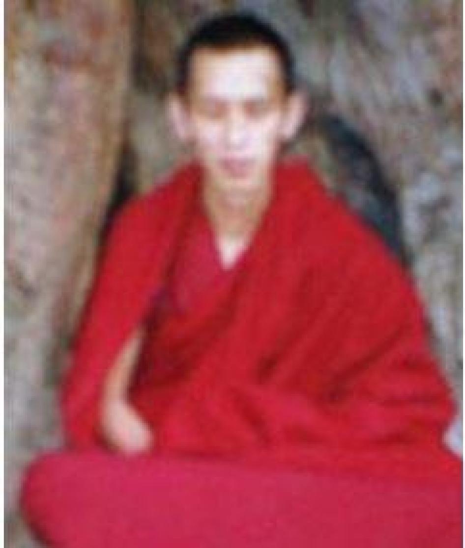 阿旺觉尼，哲蚌寺密宗学院经师，藏人行政中央安全部取得。日期不详。