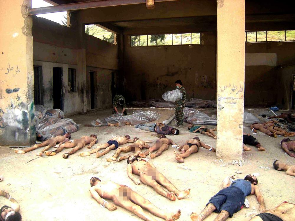 Syria Caesar photo victims at 601 Hospital