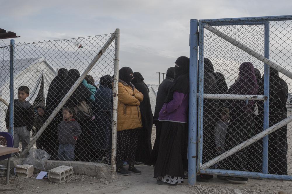 A chain-link fence flanked by armed guards separates the annex from the main sections of al-Hol. The Kurdish-led Autonomous Administration for Northeast Syria is confining 62,000 Syrian and Iraqi family members of ISIS suspects in the main sections, also 