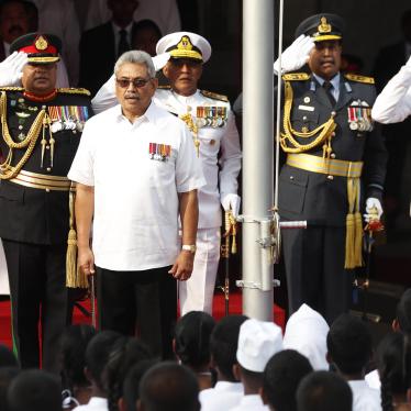Sri Lankan President Gotabaya Rajapaksa at the independence day celebrations in Colombo, February 4, 2020.