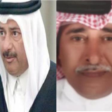 From Left to Right: Saud Khalifa al-Thani, Najeeb al-Nueimi, Abdullah al-Mohannadi, Muhammad al-Sulaiti.