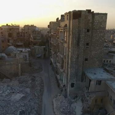 MENA Syria Aleppo old city destruction October 2016