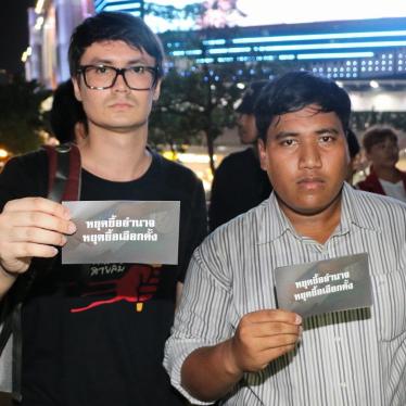 Pro-democracy activists face sedition and illegal assembly charges for peacefully protesting against military rule in Thailand.